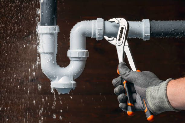 Professional Sewer Line Repair technician working in Shoreham, NY